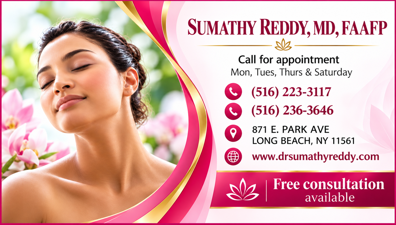 sumathy reddy business card